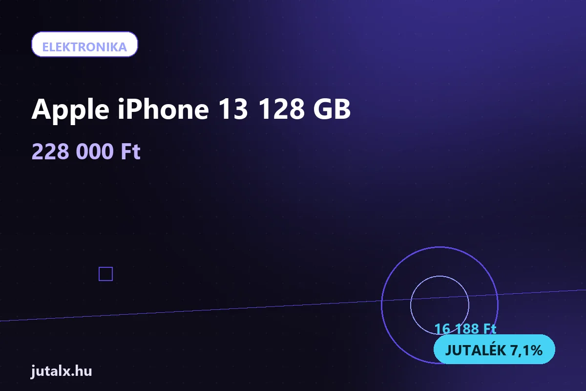 Apple iPhone 13 128 GB — Elektronika ajánlat jutalékkal