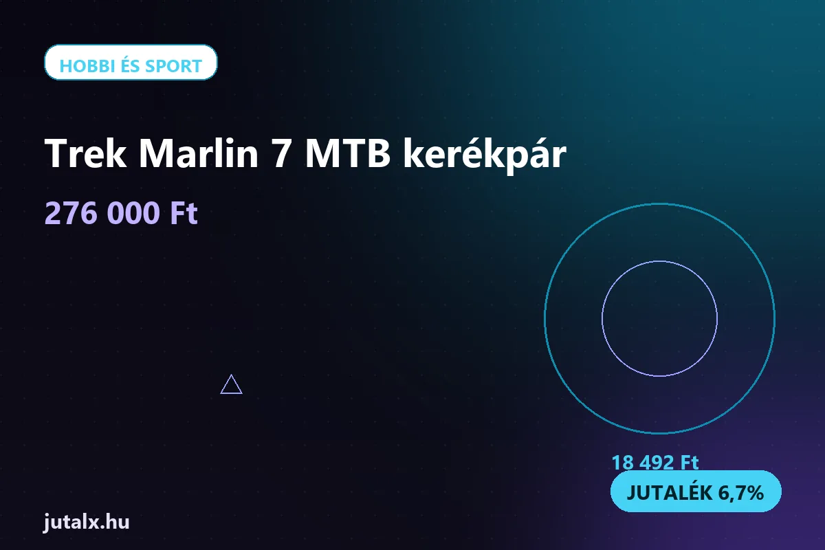 Trek Marlin 7 MTB kerékpár — Hobbi és sport ajánlat jutalékkal
